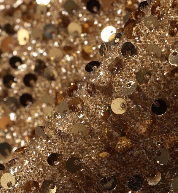 SHIPS for women「〈手洗い可能〉スパンコール Iライン スカート」|スカート|