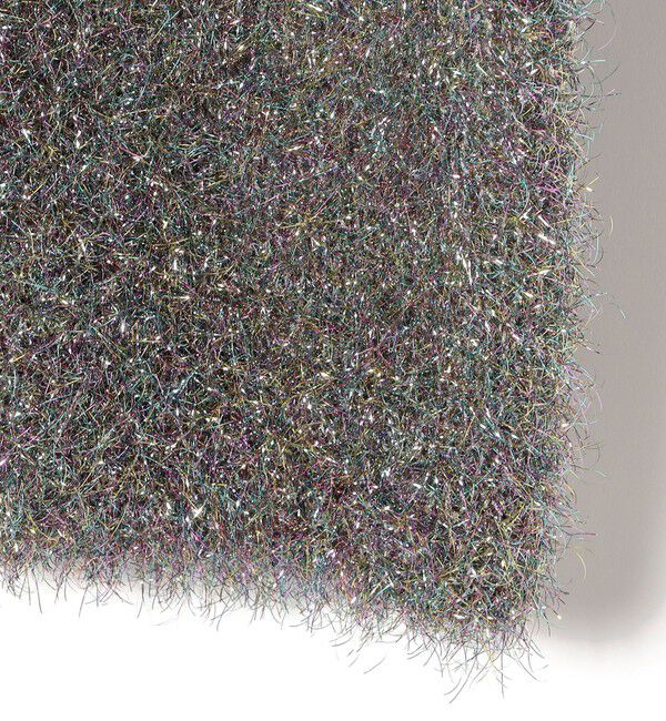 SHIPS for women「〈手洗い可能〉ラメ ニット 配色 カーディガン」|カーディガン|