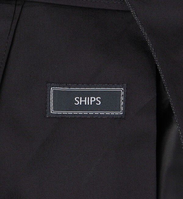 SHIPS「SHIPS:〈FUNCTION/洗濯機可能〉ウォッシャブル バーズアイ スラックス(セットアップ対応)」|スラックス|
