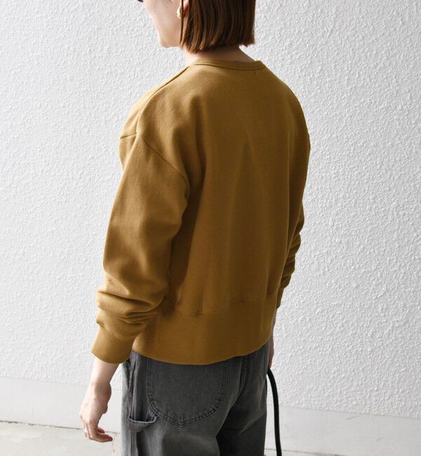 SHIPS any「【WEB限定】SHIPS any: USA コットン 裏起毛 コンパクト スナップ カーディガン」|カーディガン|