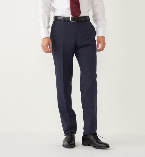 SHIPS Colors 「SHIPS Colors:〈洗濯機可能〉TW パンツ 2(セットアップ対応可能)」|スラックス|