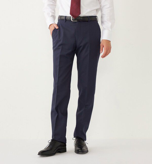 SHIPS Colors 「SHIPS Colors:〈洗濯機可能〉TW パンツ 2(セットアップ対応可能)」|スラックス|