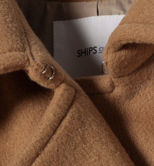 SHIPS any「SHIPS any: バルマカーン コクーン コート 25AW」|ステンカラーコート|
