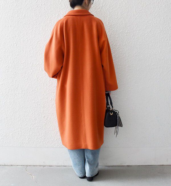 SHIPS any「SHIPS any: バルマカーン コクーン コート 25AW」|ステンカラーコート|