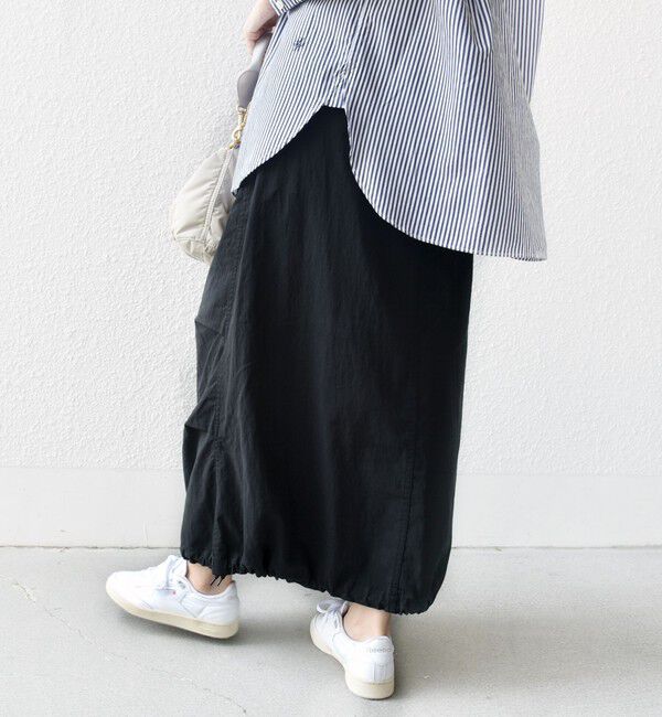 SHIPS for women「【SHIPS別注】M53:〈手洗い可能〉ミリタリー ファティーグ スカート」|スカート|