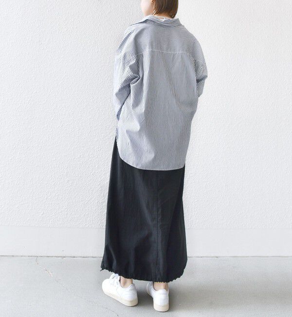 SHIPS for women「【SHIPS別注】M53:〈手洗い可能〉ミリタリー ファティーグ スカート」|スカート|