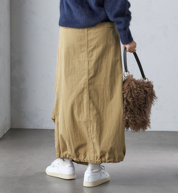 SHIPS for women「【SHIPS別注】M53:〈手洗い可能〉ミリタリー ファティーグ スカート」|スカート|