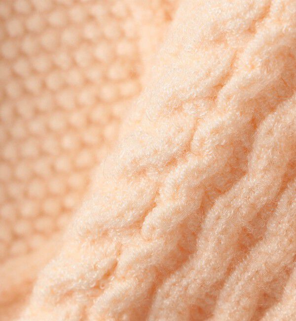 SHIPS KIDS「SHIPS KIDS:80～90cm /〈洗濯機可能〉ケーブル ニット」|ニット・セーター|