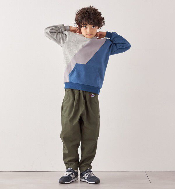 SHIPS any「SHIPS any:〈洗濯機可能〉デザイン ポンチ プルオーバー パーカー <KIDS>◇」|パーカー|