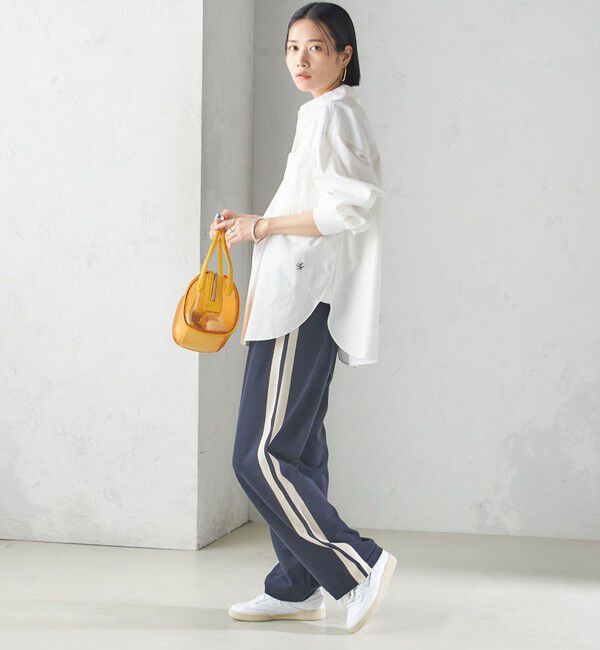 SHIPS for women「〈洗濯機可能〉ピン オックス 刺繍 シャツ」|シャツ・ブラウス|