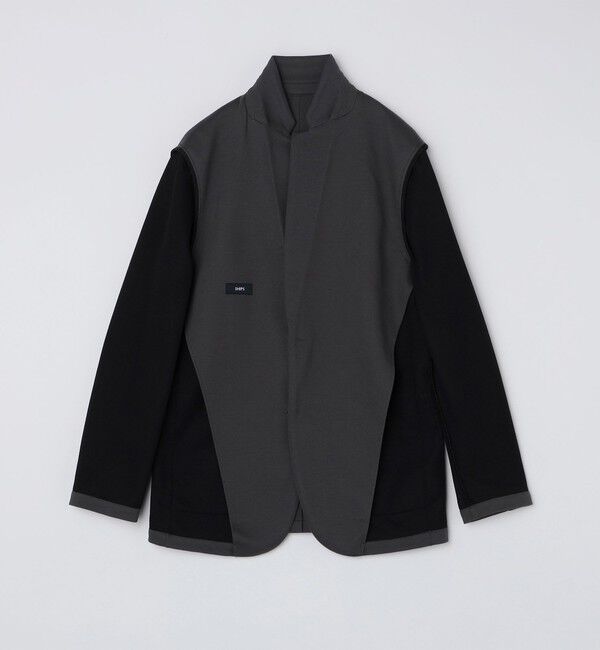 SHIPS「SHIPS: ジャージー リップル カノコ ２Bジャケット」|テーラードジャケット|