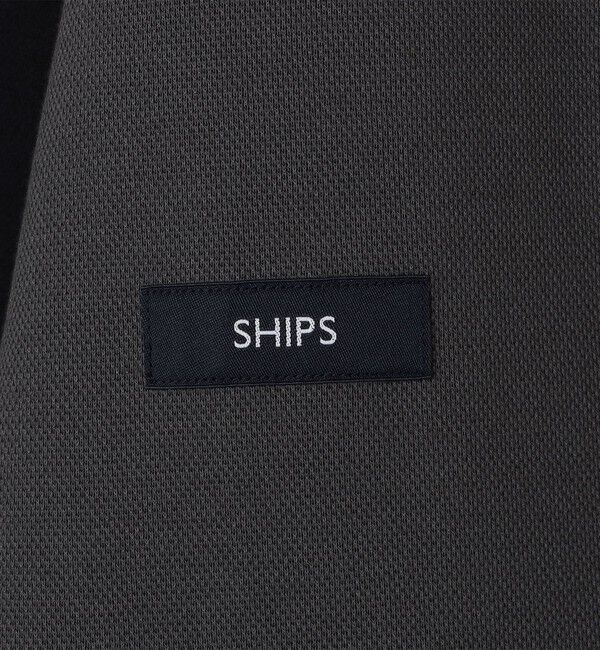 SHIPS「SHIPS: ジャージー リップル カノコ ２Bジャケット」|テーラードジャケット|