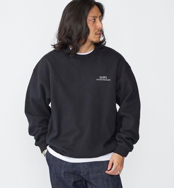 SHIPS「【WEB限定】SHIPS: SCREEN STARS(R) STYLISH STANDARD ロゴ 刺繍 スウェット」|スウェット・ジャージ|