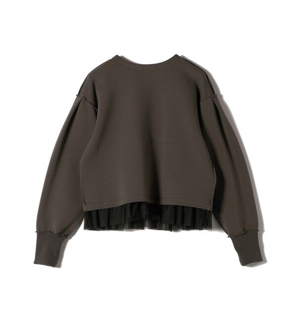 SHIPS for women「【WEB限定】 〈手洗い可能〉ダンボール &times; チュール ジップ 羽織」|その他|