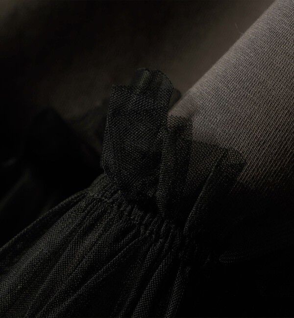 SHIPS for women「【WEB限定】 〈手洗い可能〉ダンボール &times; チュール ジップ 羽織」|その他|