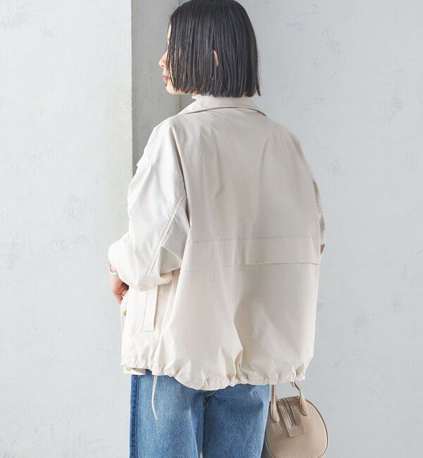 SHIPS for women「〈洗濯機可能〉LIMONTA EAST 中綿 ベスト付き ナイロン ブルゾン」|ブルゾン・スタジャン|