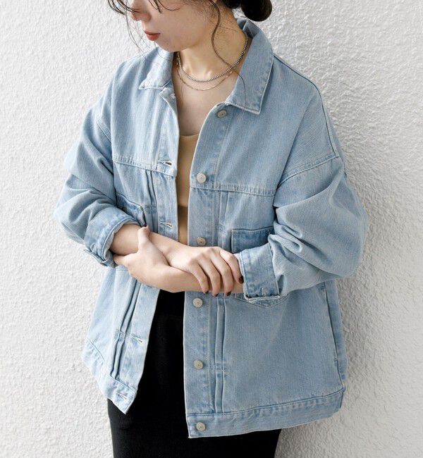 SHIPS any「《一部追加予約》SHIPS any:〈洗濯機可能〉デニム ジャケット［SHIPS any DENIM］」|デニムジャケット|