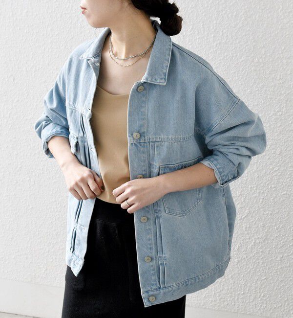 SHIPS any「《一部追加予約》SHIPS any:〈洗濯機可能〉デニム ジャケット［SHIPS any DENIM］」|デニムジャケット|