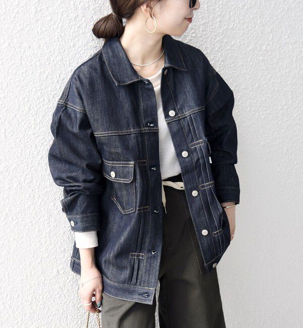 SHIPS any「《一部追加予約》SHIPS any:〈洗濯機可能〉デニム ジャケット［SHIPS any DENIM］」|デニムジャケット|