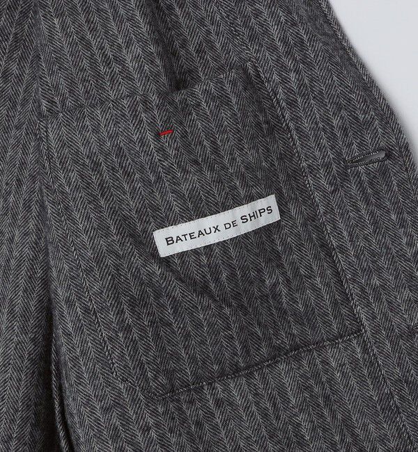 SHIPS「BATEAUX DE SHIPS: ウール ライト フィッシュマウス ジャケット」|テーラードジャケット|