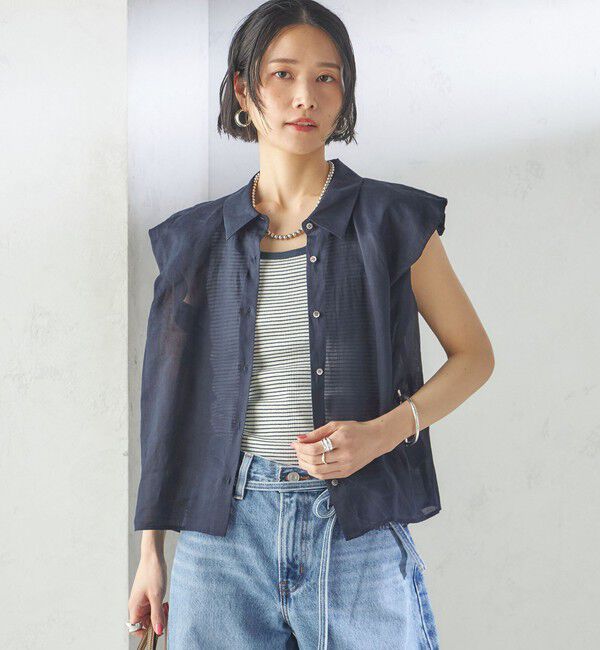 SHIPS for women「【SHIPS別注】〈洗濯機可能〉miller:タンクトップ」|タンクトップ|