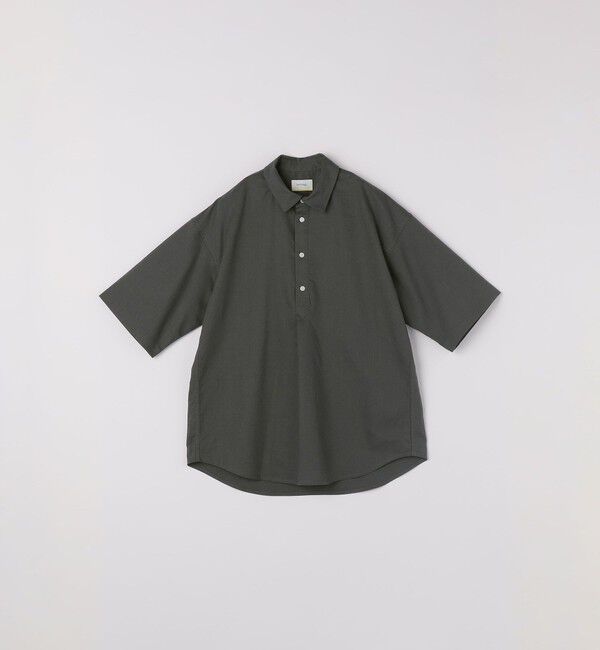 SHIPS any「SHIPS any:〈接触冷感/遮熱等〉ハイブリッドリネン プルオーバー シャツ(セットアップ対応)◇」|シャツ・ブラウス|