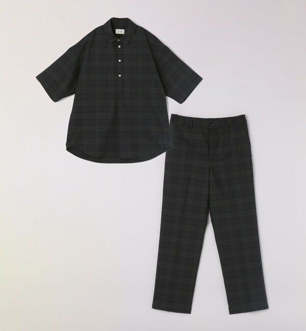 SHIPS any「SHIPS any:〈接触冷感/遮熱等〉ハイブリッドリネン プルオーバー シャツ(セットアップ対応)◇」|シャツ・ブラウス|