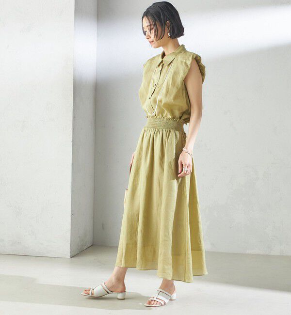 SHIPS for women「〈手洗い可能〉ラミー 4 ギャザー スリーブ ブラウス」|シャツ・ブラウス|