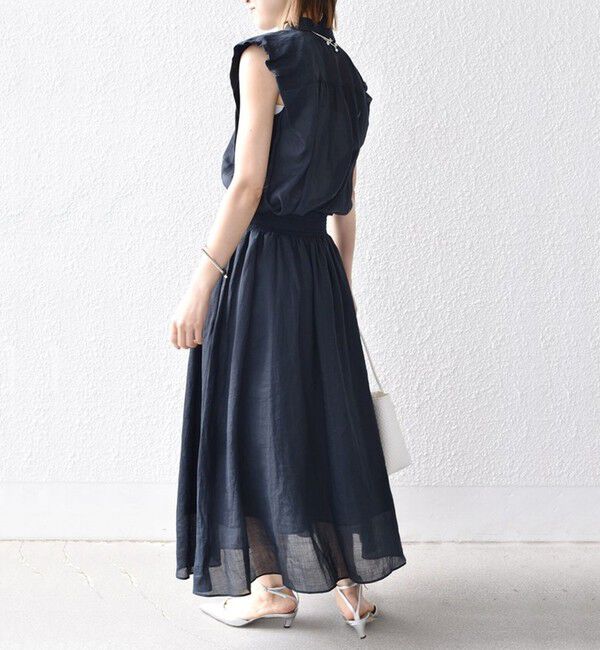 SHIPS for women「〈手洗い可能〉ラミー 4 ギャザー スリーブ ブラウス」|シャツ・ブラウス|