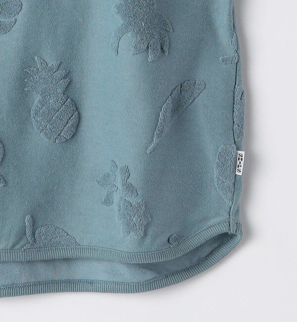 SHIPS KIDS「SHIPS KIDS:100～130cm / パイル ジャカード TEE」|Tシャツ・カットソー|