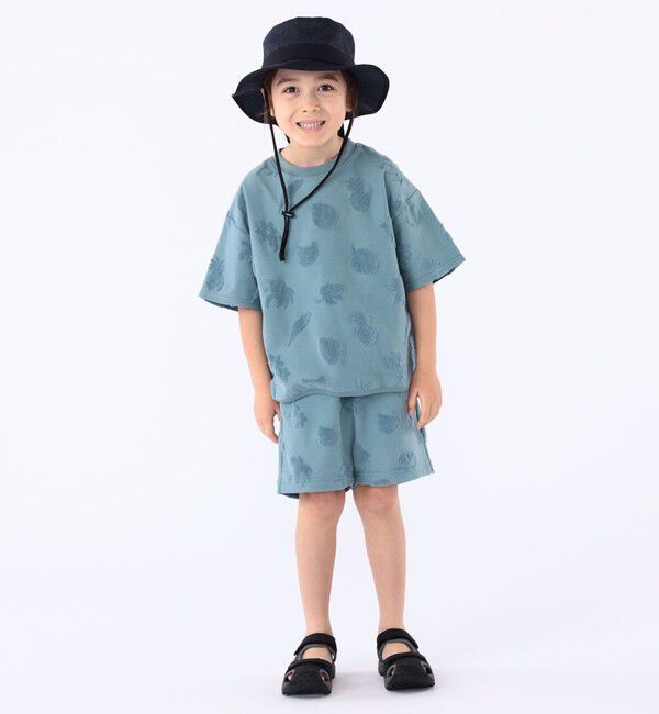 SHIPS KIDS「SHIPS KIDS:100～130cm / パイル ジャカード TEE」|Tシャツ・カットソー|