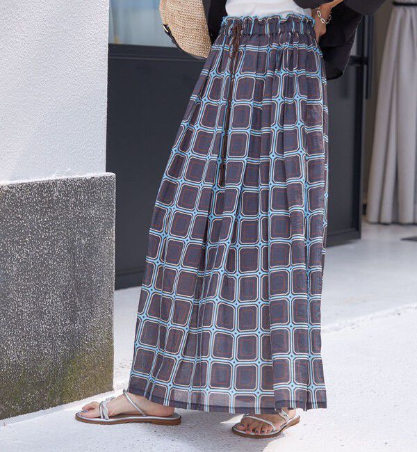 SHIPS for women「MOSAIC:ヒネリ ビジュー サンダル」|サンダル|