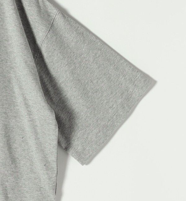 SHIPS any「SHIPS any:〈接触冷感/汗染み防止加工/洗濯機可能〉ラウンドヘム クルー ビッグ TEE」|Tシャツ・カットソー|