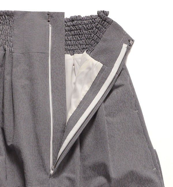 SHIPS for women「【SHIPS別注】APUPIL:〈洗濯機可能〉ギンガム チェック ベアトップ オールインワン」|オールインワン|