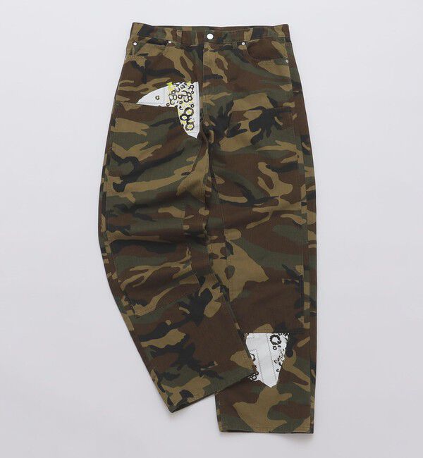 SHIPS「NOMARHYTHM TEXTILE: SIGN PRINT WORK PANTS」|その他|その他