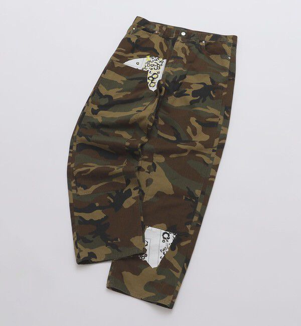 SHIPS「NOMARHYTHM TEXTILE: SIGN PRINT WORK PANTS」|その他|