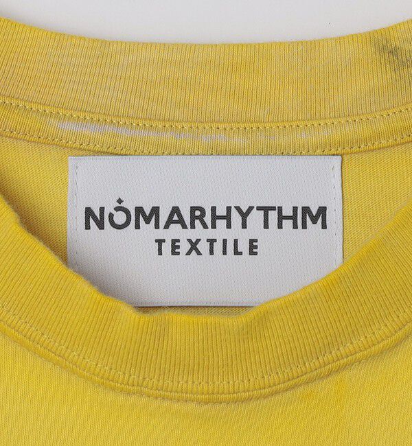 SHIPS「NOMARHYTHM TEXTILE: HAND DYE TWIST TEE PRINT」|Tシャツ・カットソー|