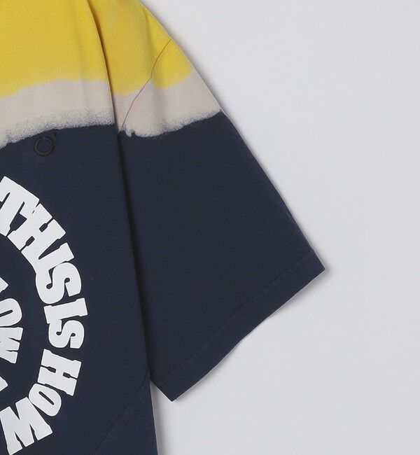 SHIPS「NOMARHYTHM TEXTILE: HAND DYE TWIST TEE PRINT」|Tシャツ・カットソー|