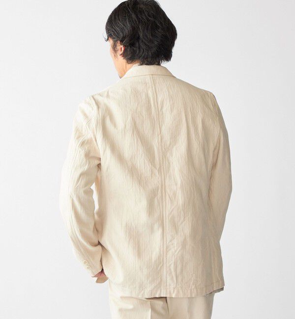 SHIPS「Southwick: Gate Label コットン シルク イージー ブレザー」|テーラードジャケット|