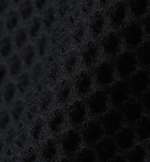 SHIPS for women「小泉里子コラボ:シャーリング ジャカード ポロ」|ポロシャツ|