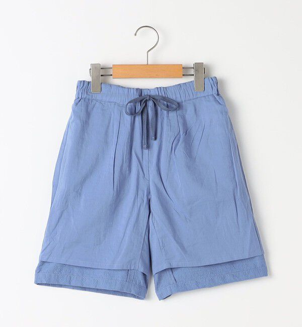 SHIPS KIDS「SHIPS KIDS:140～150cm /エンブロイダリー ショートパンツ」|チノ|