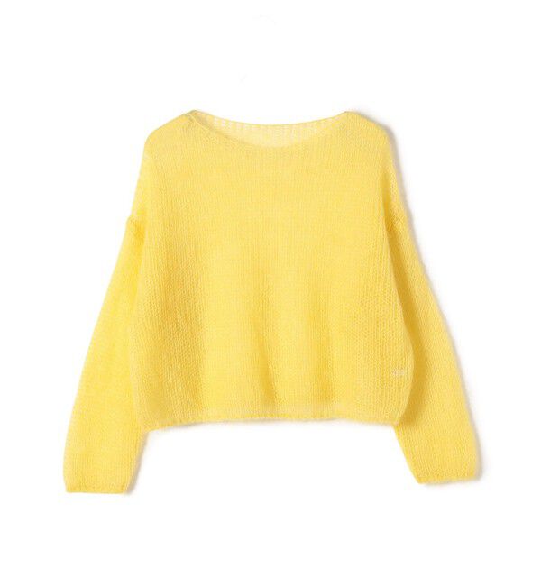 SHIPS for women「モヘヤ メッシュ プルオーバー」|ニット・セーター|