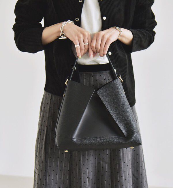 quaranciel「《一部追加予約》quaranciel: 2way コンビ ワンハンドル ショルダー バッグ」|ショルダー・メッセンジャー|