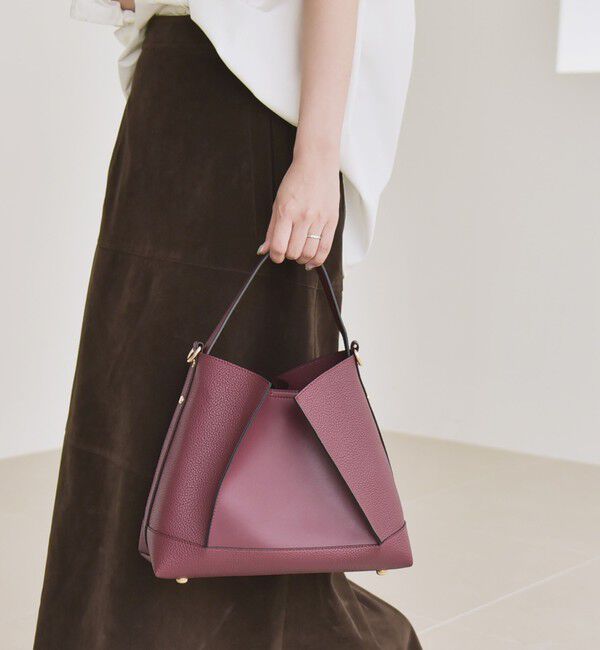 quaranciel「《一部追加予約》quaranciel: 2way コンビ ワンハンドル ショルダー バッグ」|ショルダー・メッセンジャー|