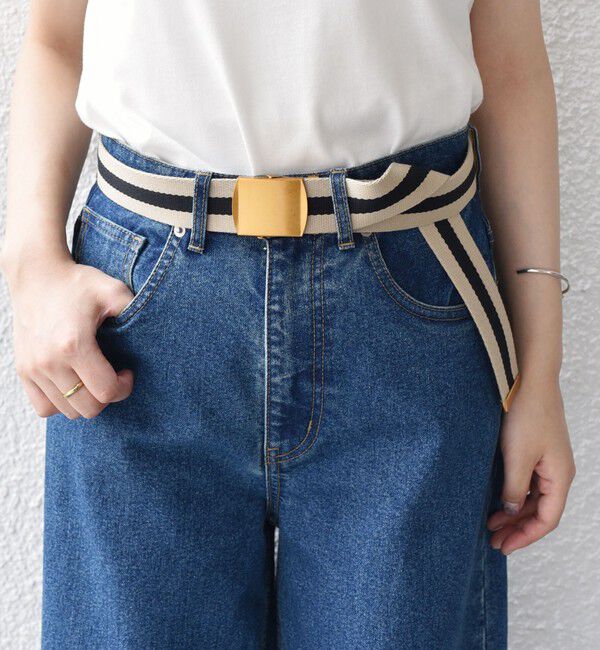 SHIPS Colors 「SHIPS Colors:ライン テープ ガチャベルト◇」|ベルト|