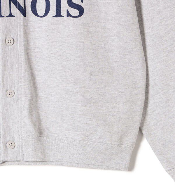 SHIPS for women「【SHIPS別注】Odub:Vネック ロゴ カーディガン」|カーディガン|