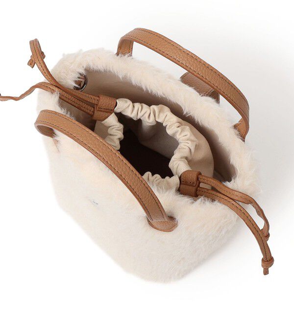 SHIPS for women「ボア キューブ トート」|ショルダー・メッセンジャー|