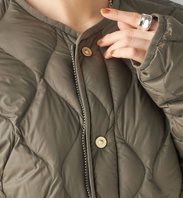 SHIPS for women「【SHIPS別注】TAION:〈手洗い可能〉リブ マルチ WAY ダウン ジャケット」|ダウン|