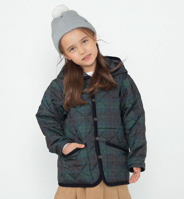 SHIPS KIDS「SHIPS KIDS:ポンポン ニット ワッチ」|ニット帽|