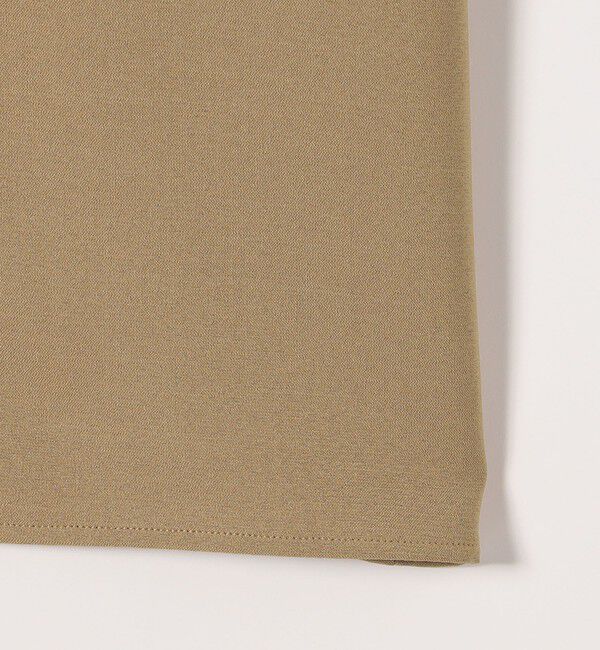 quaranciel「quaranciel:〈洗濯機可能〉ダブルクロス スタンドカラー ポケット シャツ ワンピース」|ワンピース|